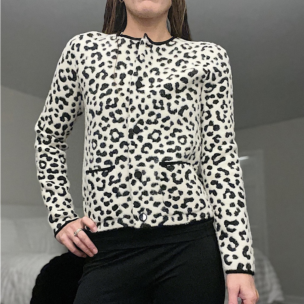 Ann Taylor Women’s Leopard Print Blazer